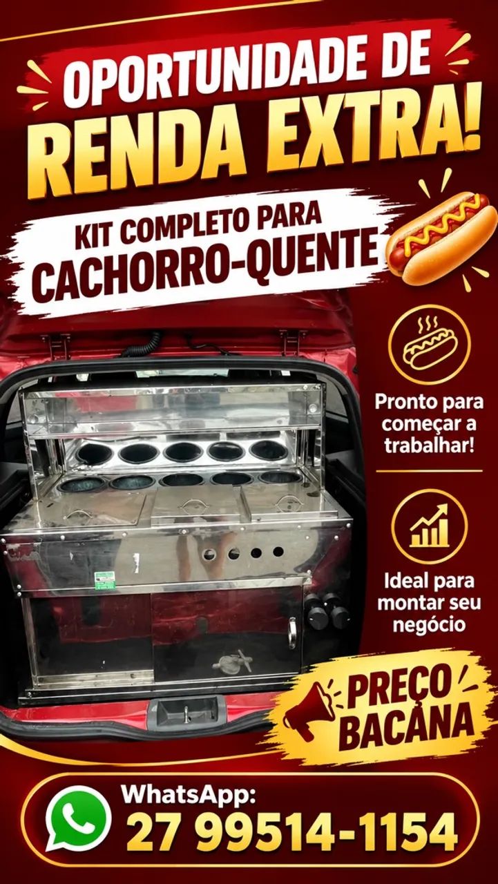 Kit pra cachorro quente 