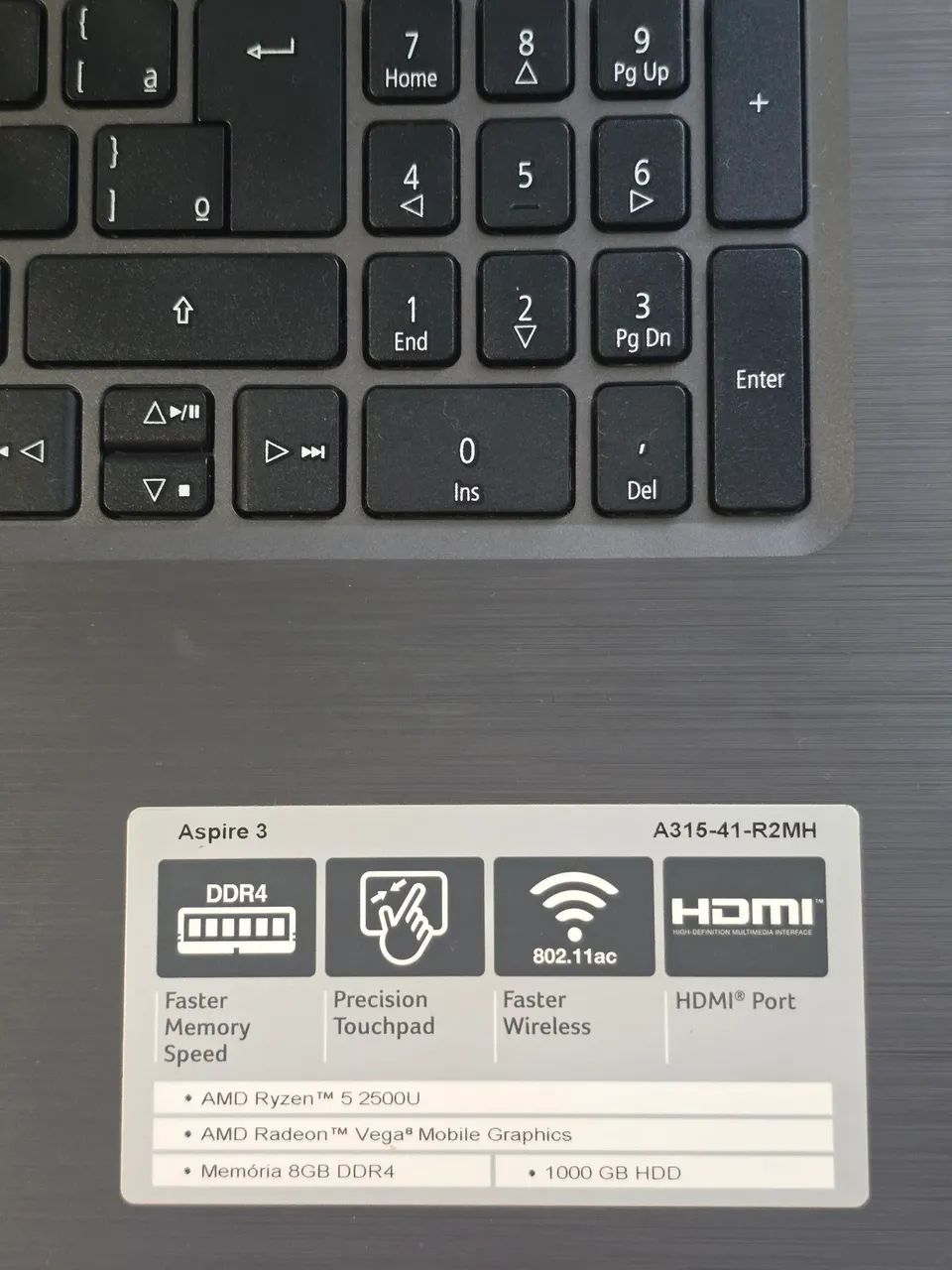 Notebook Acer Aspire 3 A315-41 series - Foto 3