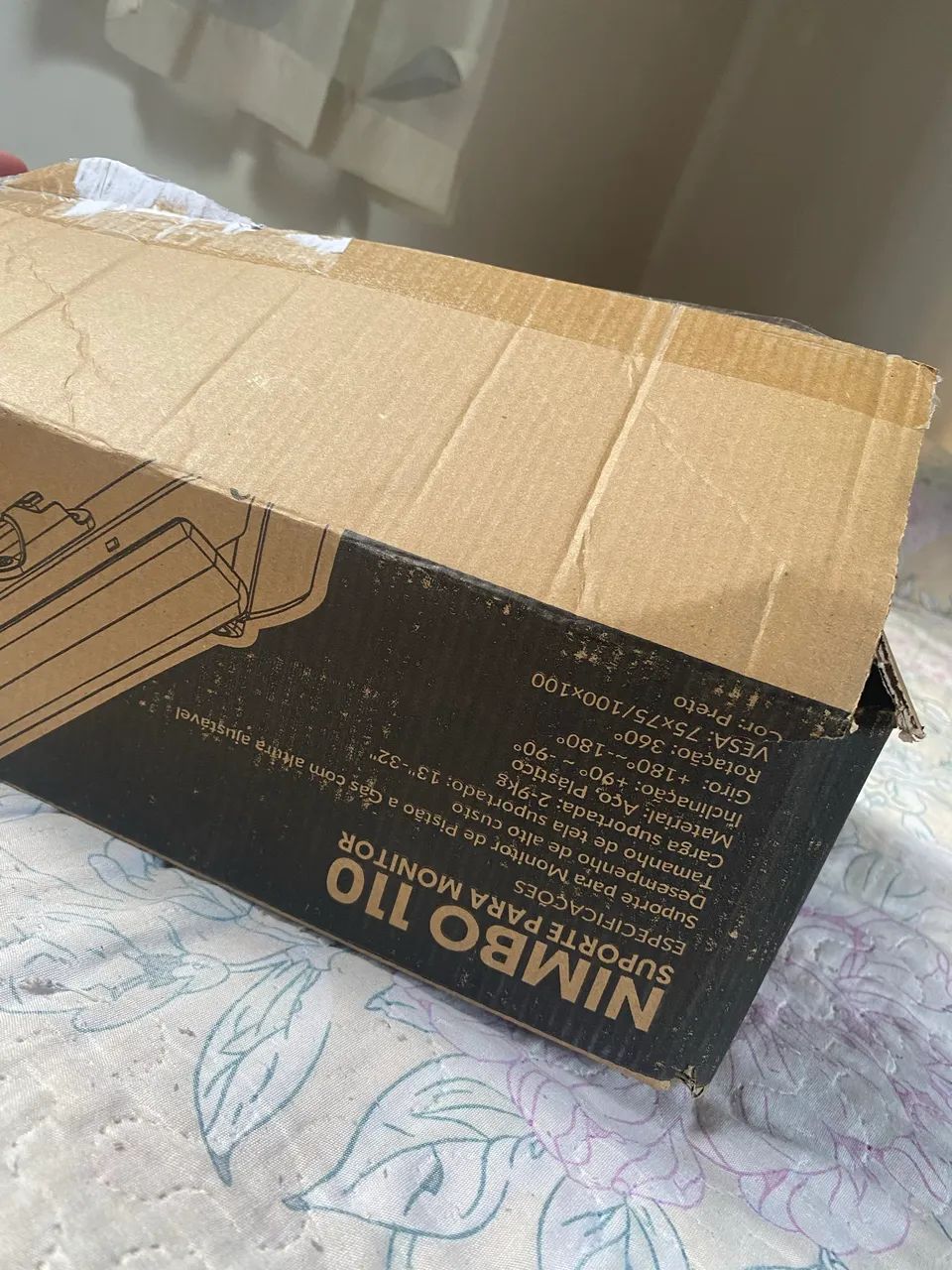 Suporte Articulado Para Monitor Zinnia Nimbo 110 | 13 Pol. a 32 Pol. | Preto - Foto 3