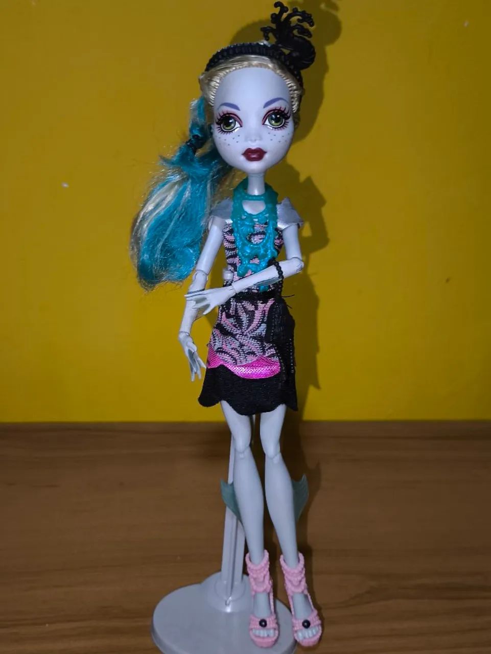 Monster High "Light Off". Assustador Lagoona BLUE.  - Foto 2