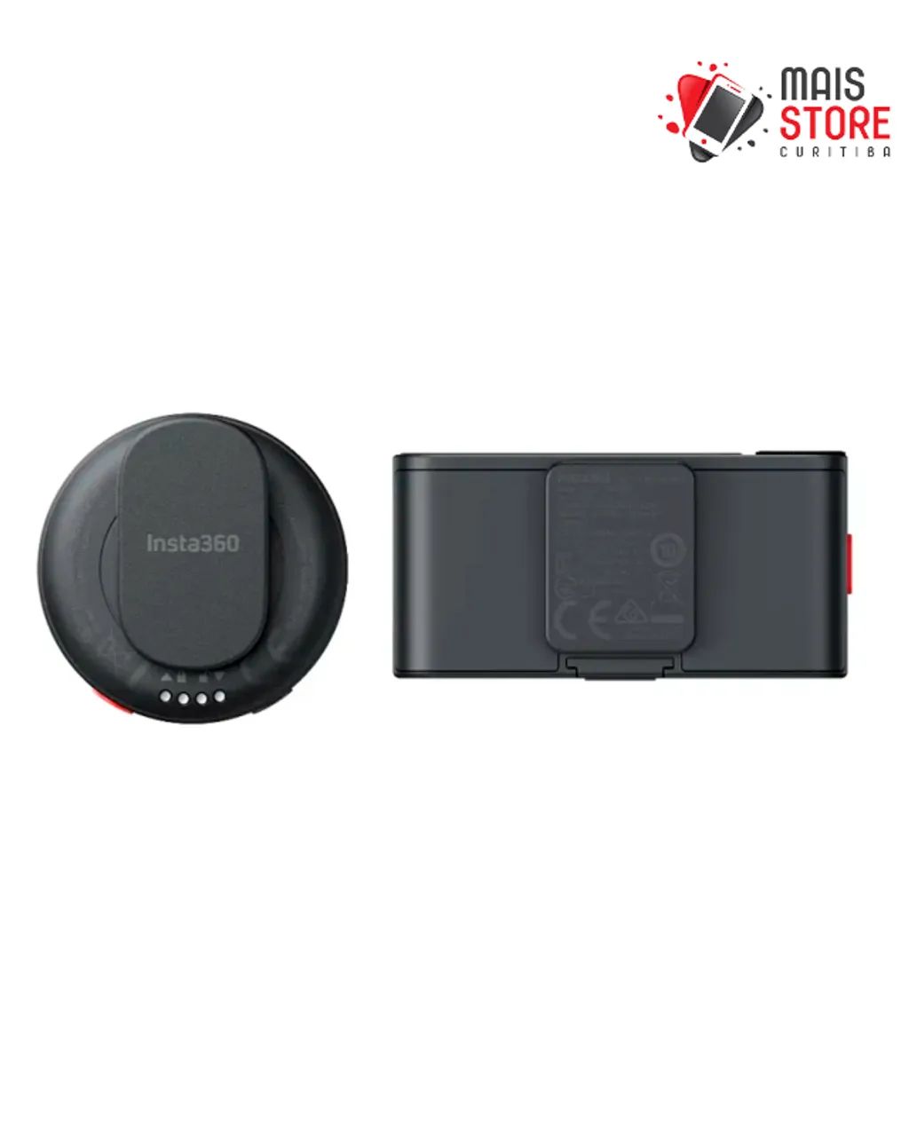 Microfone INSTA360 Mic Pro (1TX +1RX) - Lacrado na caixa - Foto 2