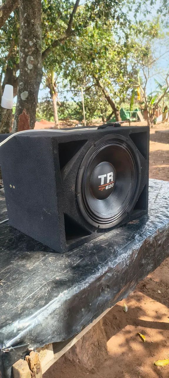 Alto falante Tr620 com caixa  - Foto 2