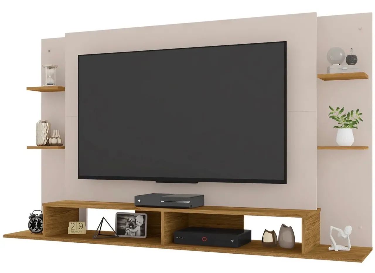 PAINEL TV OFF WHITE NOVO 55 P - Foto 2