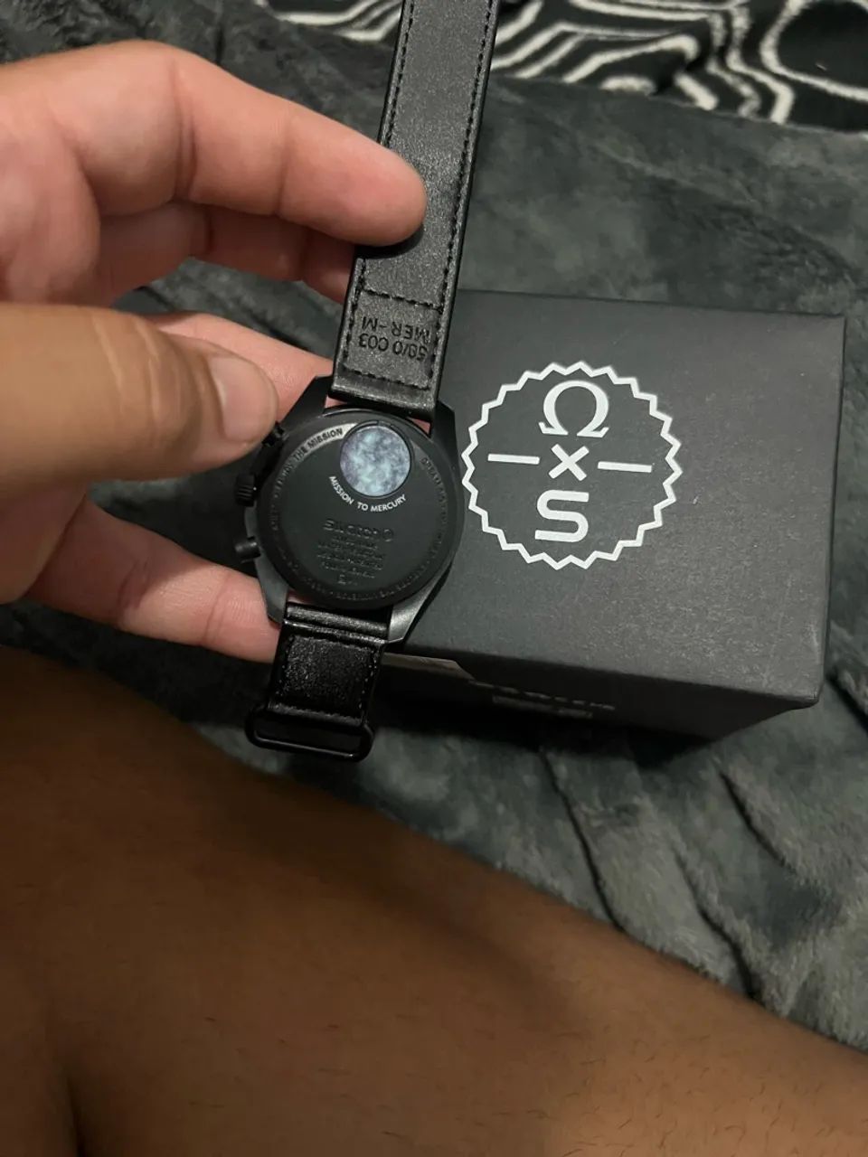 relogio omega x swatch mission to mercury - Foto 3