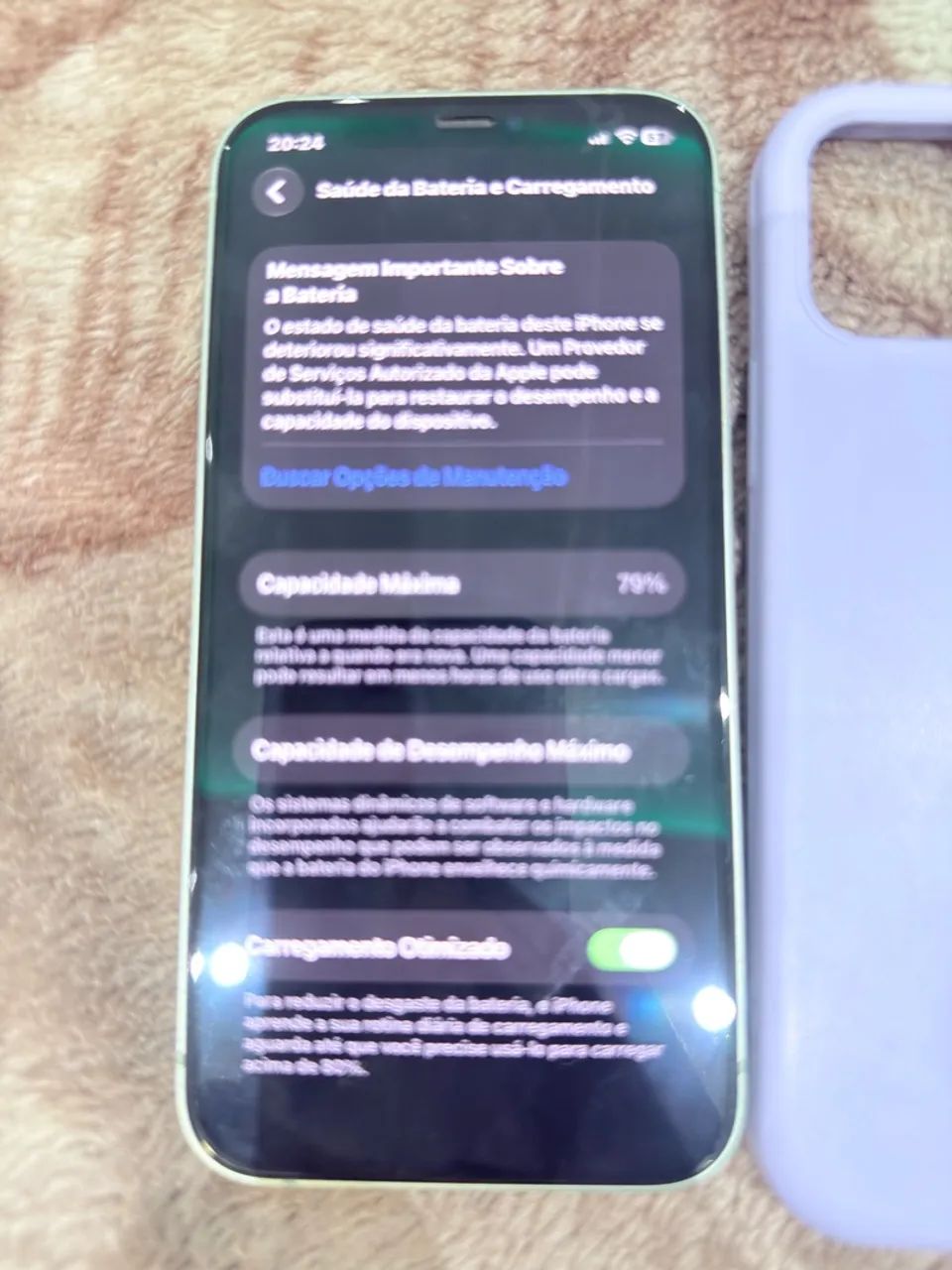 iPhone 12  128gb , saúde da bateria 79% - Foto 3