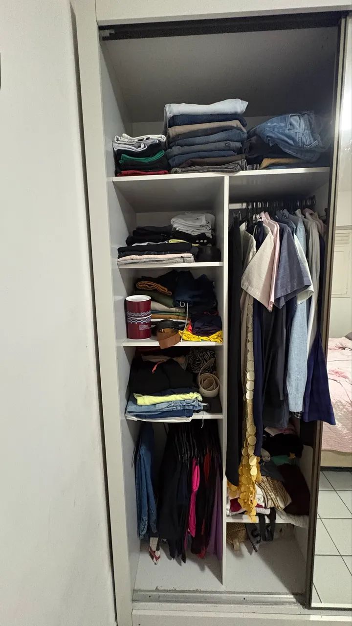 Guarda roupa porta espelho  - Foto 2