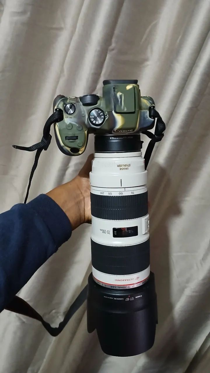 Lente canon 70 200mm 