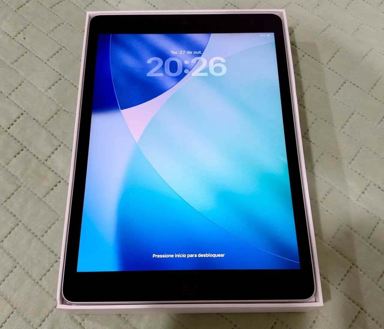 iPad 9ª Geração 64GB Impecável + Caixa e Carregador Original - Foto 2