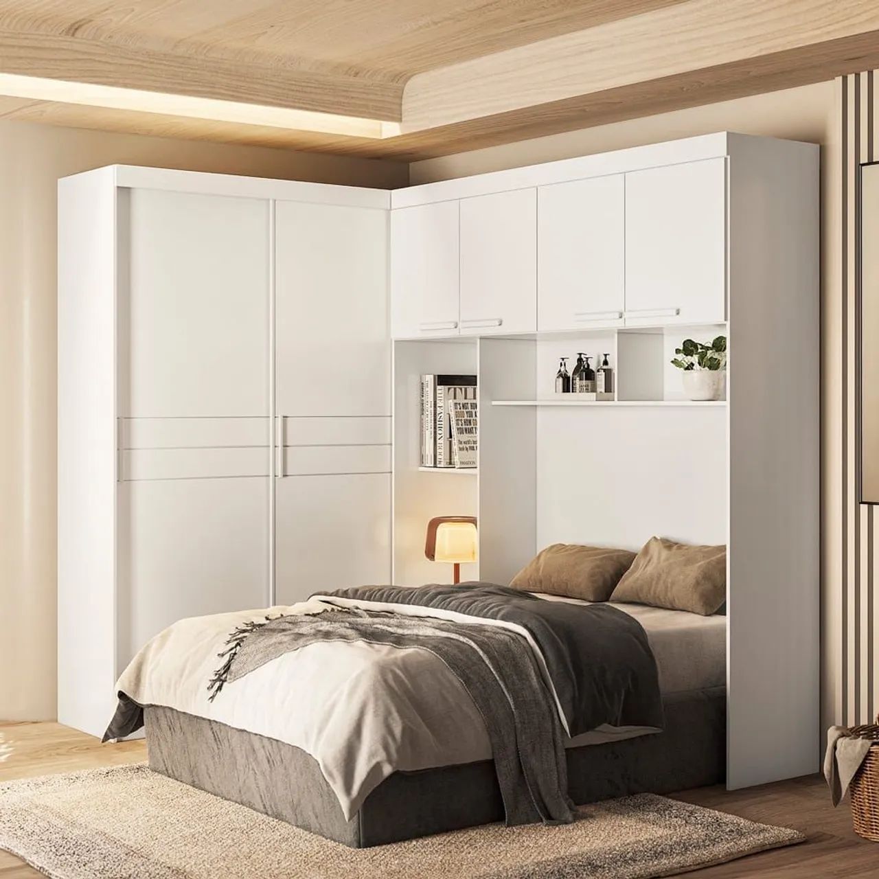 GUARDA ROUPA FLORENÇA MODULADO  - Foto 2