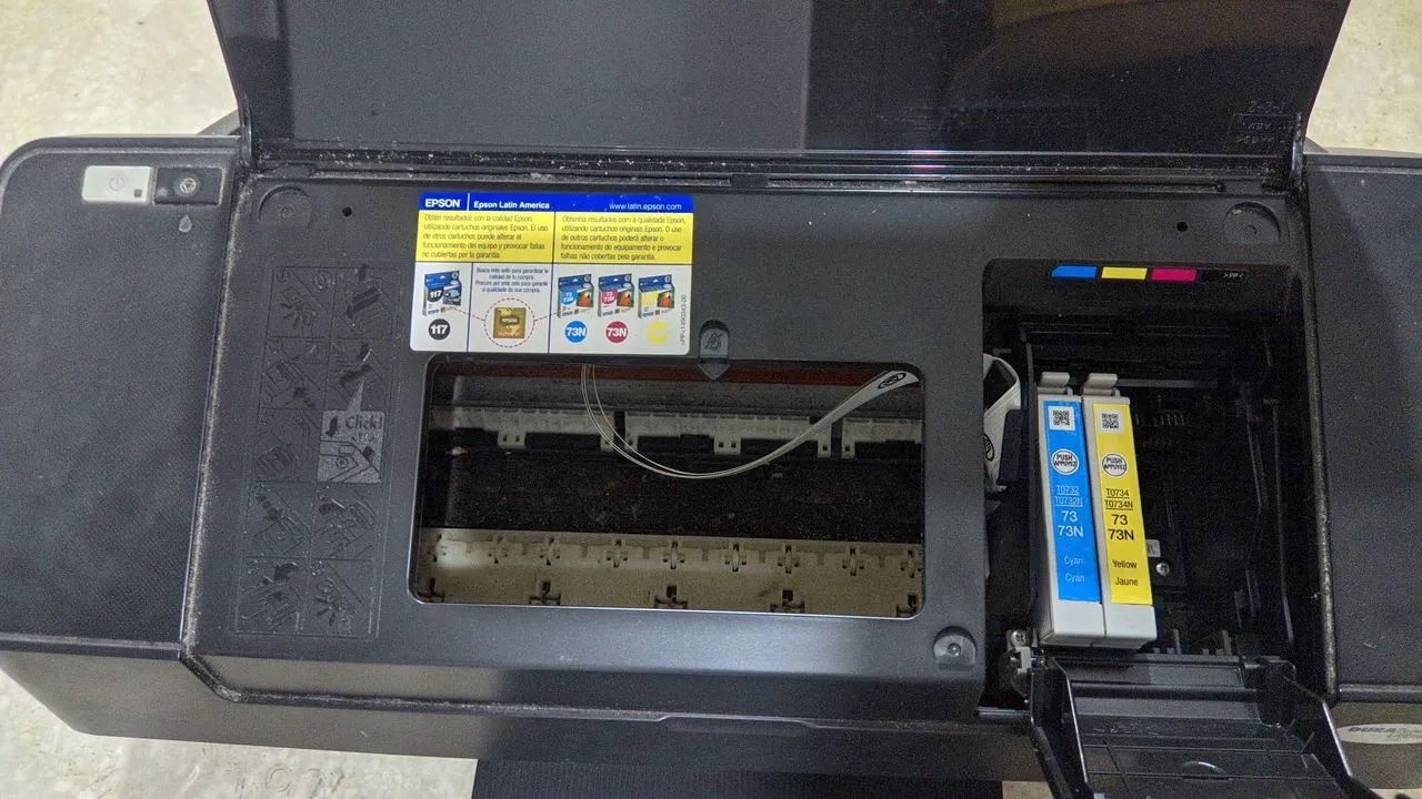 Impressora Epson Stylus T24 Retirada De Peças - Foto 4