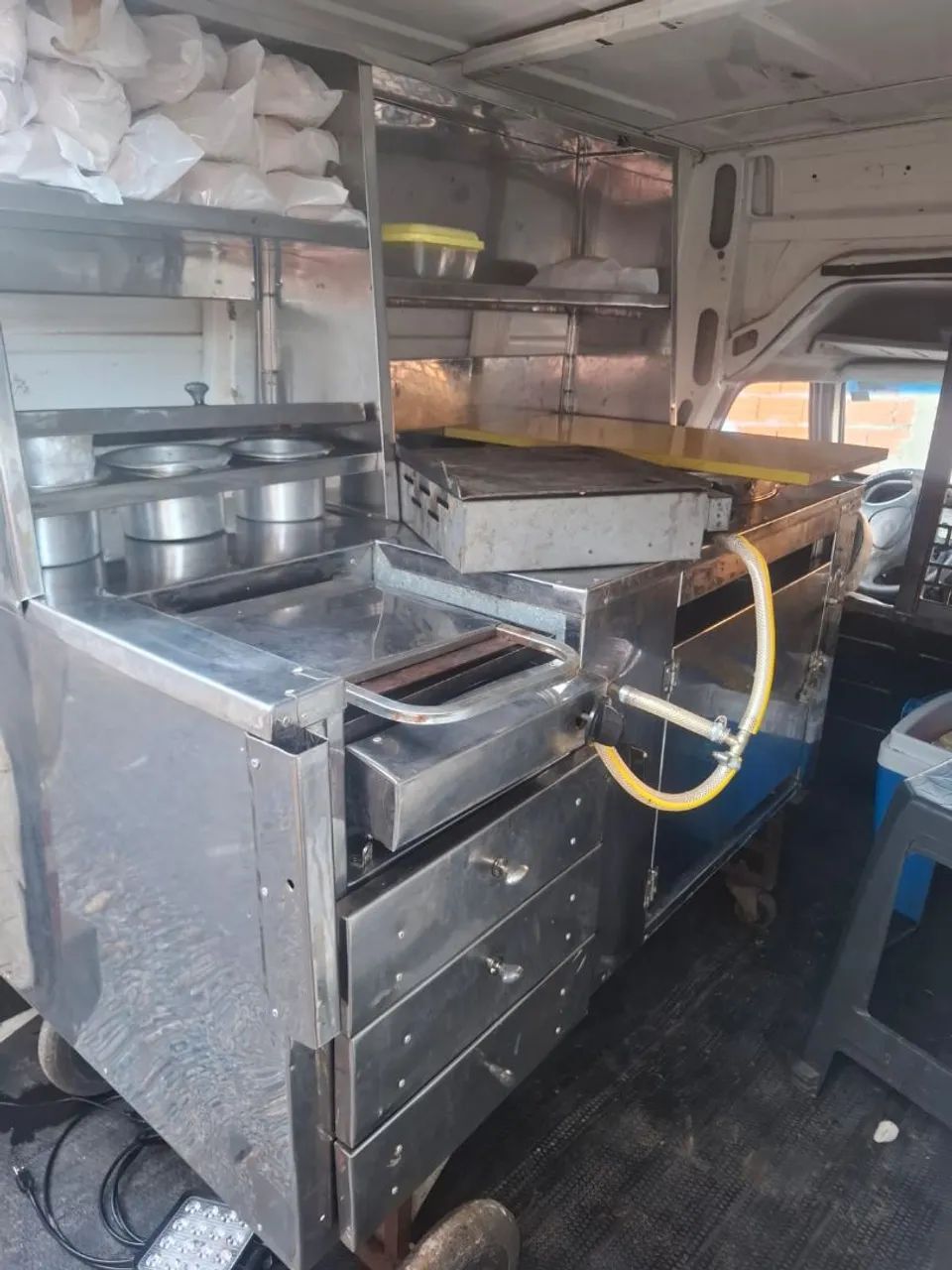 Carrinho de Lanche e Pastel (todo em inox)? - Foto 2