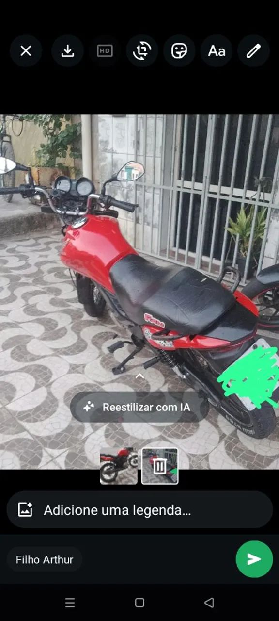 Vendo moto  - Foto 4