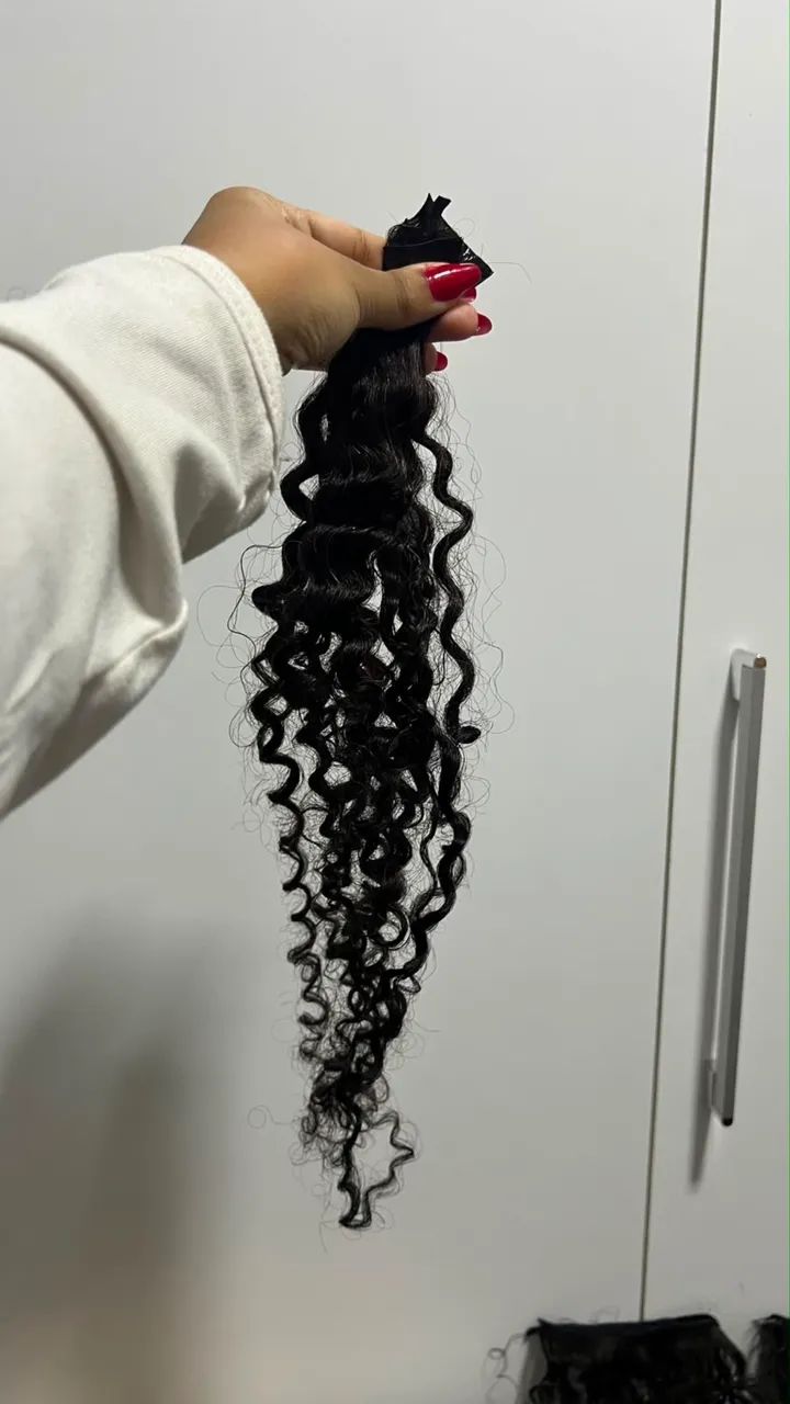Cabelo  humano indiano 65cm - Foto 4