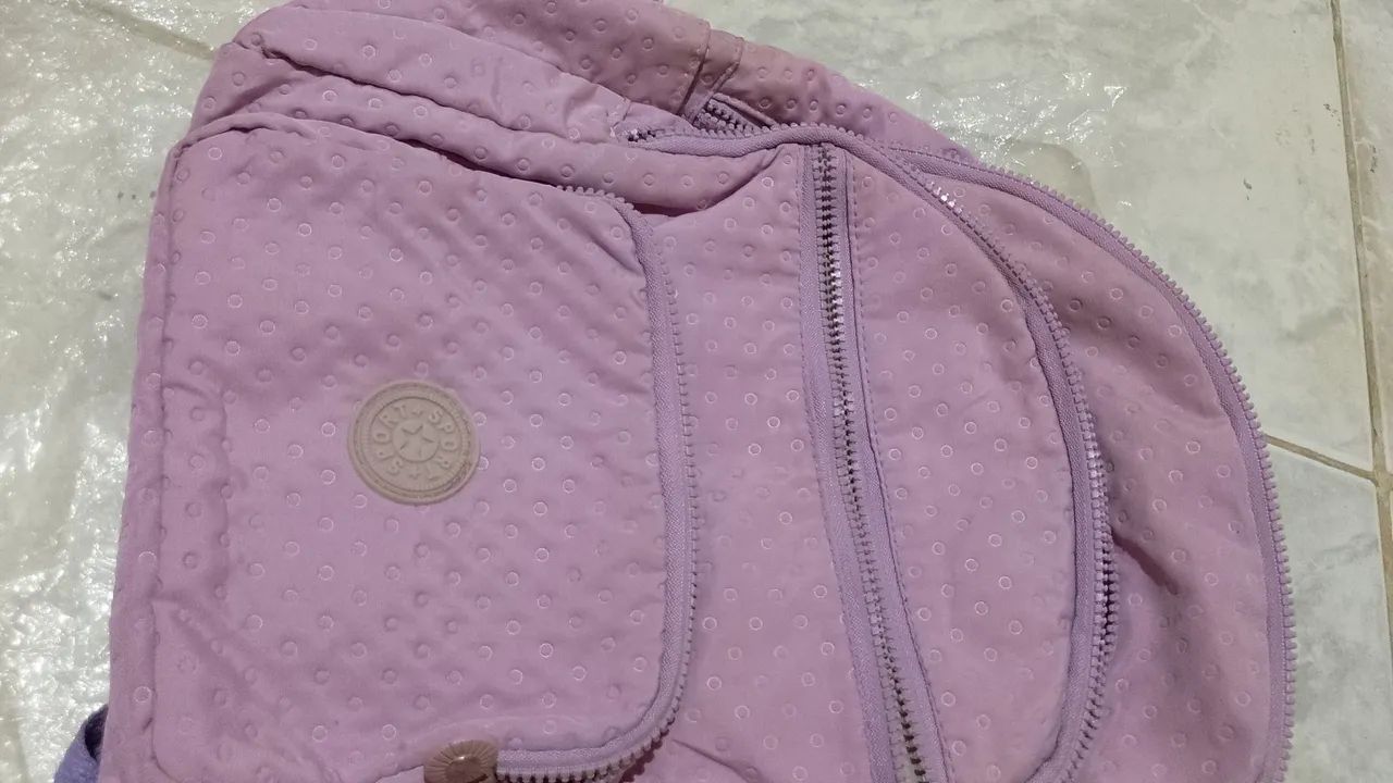 Mochila infantil lilás  - Foto 5