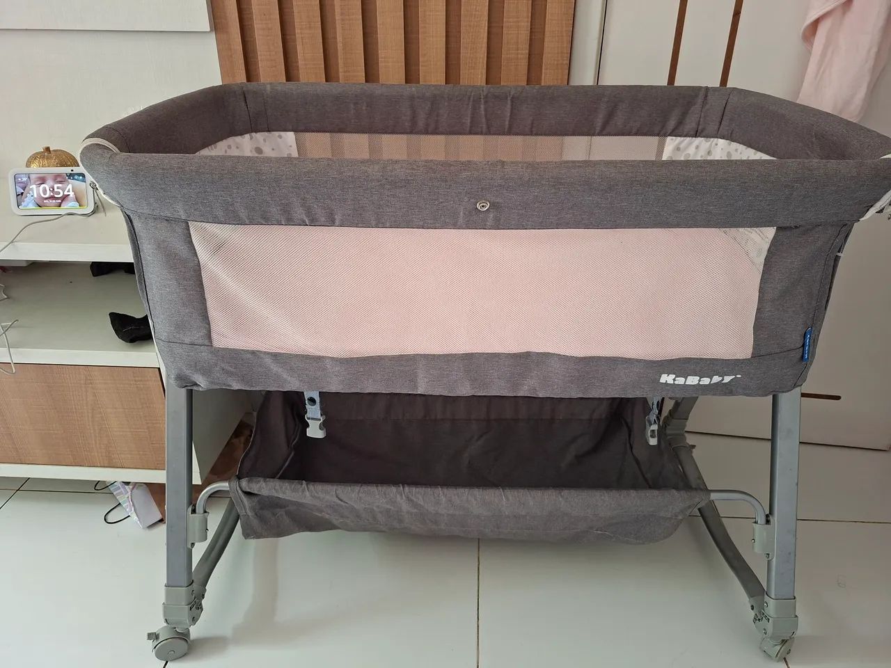 Berço Moisés acoplado a cama - Foto 2