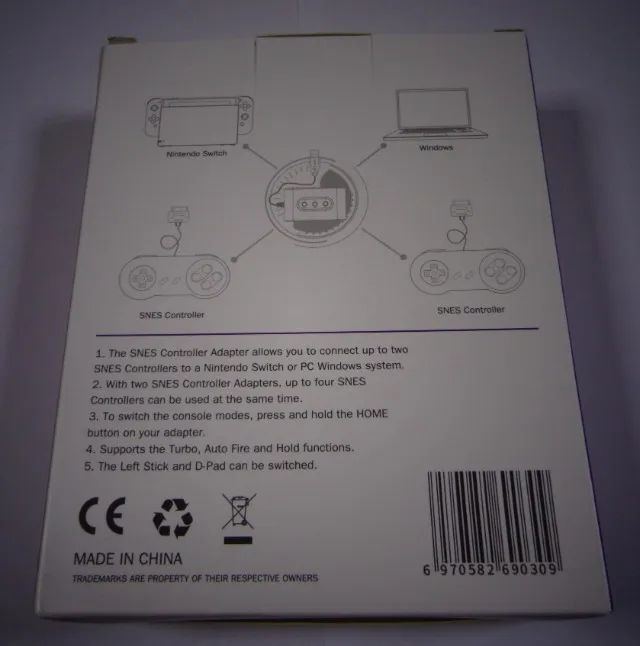 MAYFLASH Adaptador de controlador SNES para Switch/Switch 2 e PC Windows SNES - Foto 3