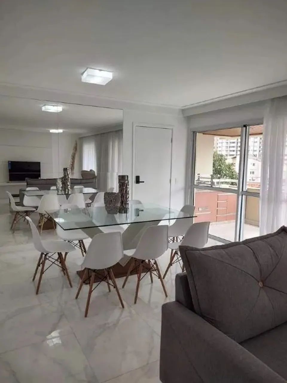 Aluga Apartamento - 128m² - Centro - Santo André/SP - Mobiliado