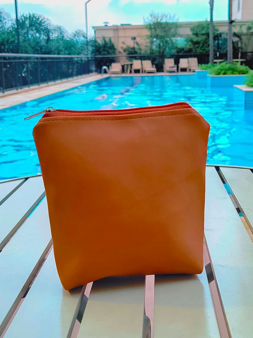 Nécessaire Anacapri Caramelo | Nova | Elegante e Prática. - Foto 2