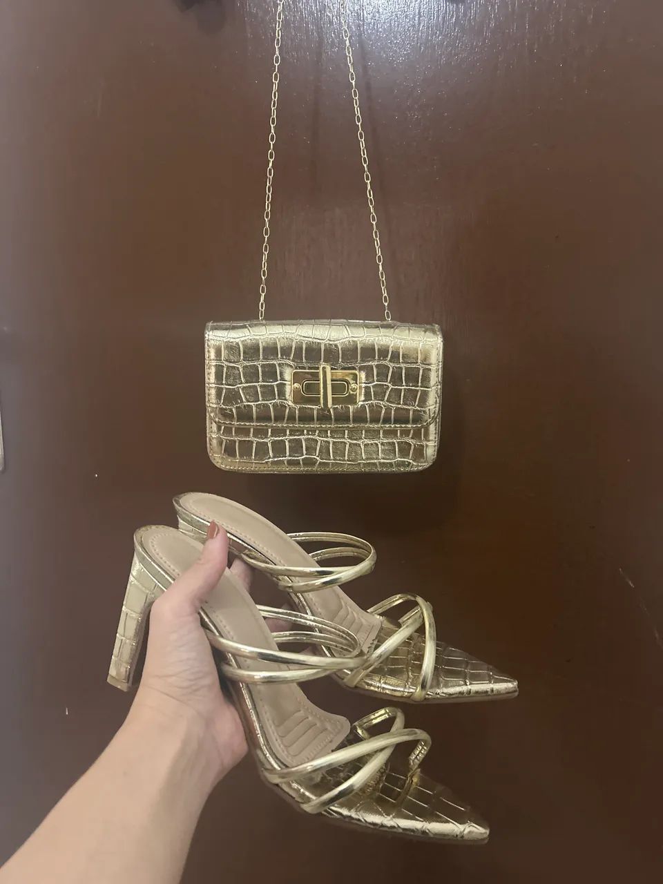 Kit bolsa e sandália  - Foto 2