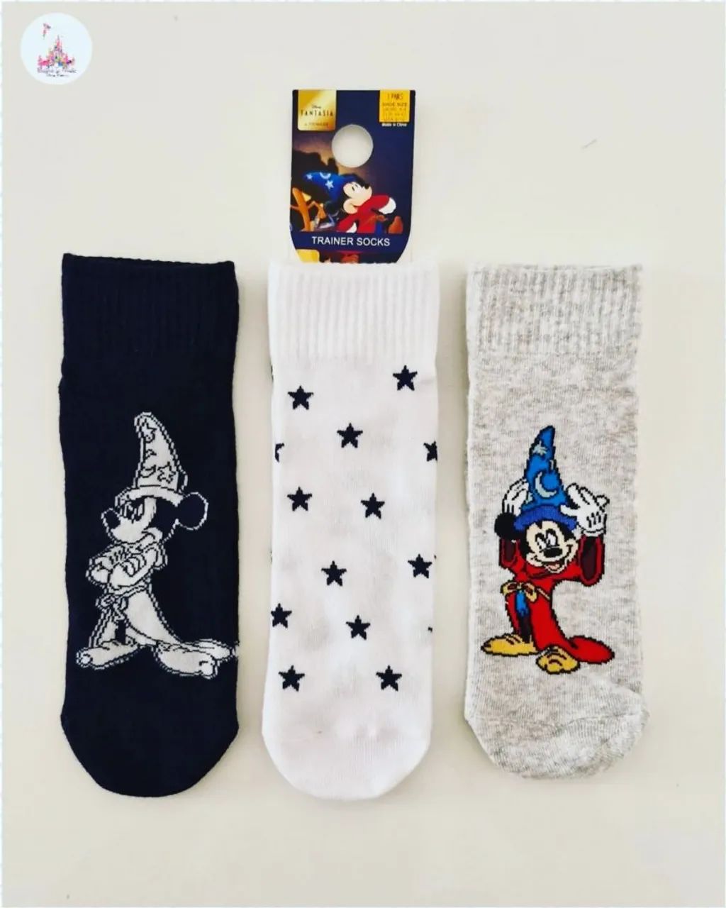 Conjunto de Meais Mickey Feiticeiro Primark Importada - Foto 2