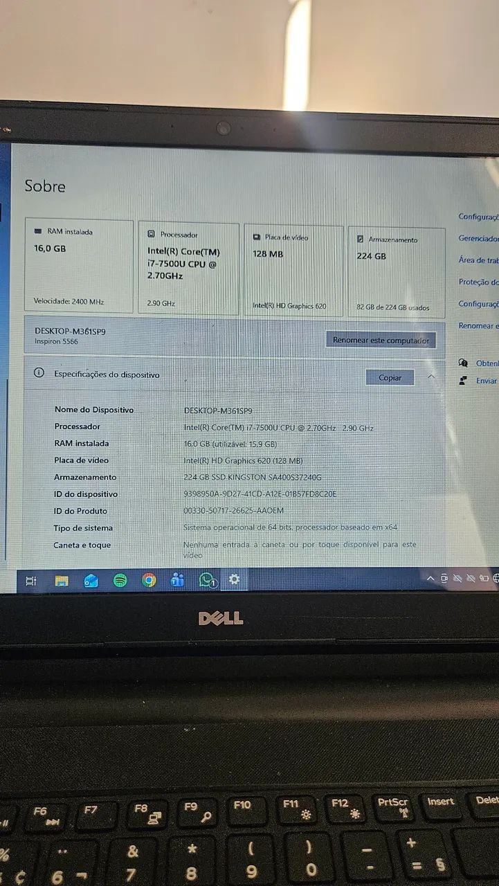 Notebook Dell Inspirion i7 - Foto 4