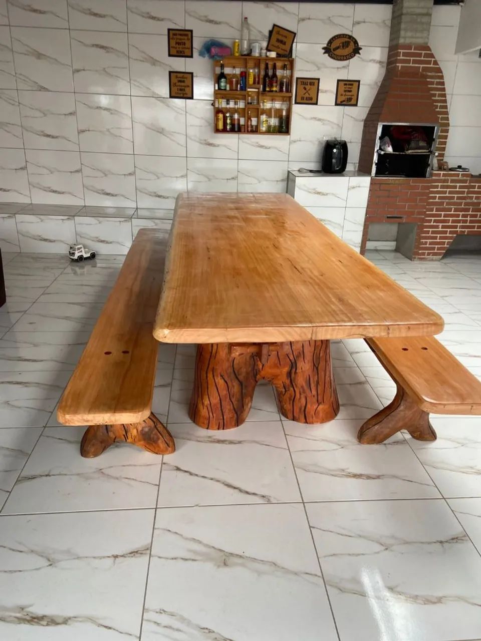 Mesa Madeira Angico  - Foto 4