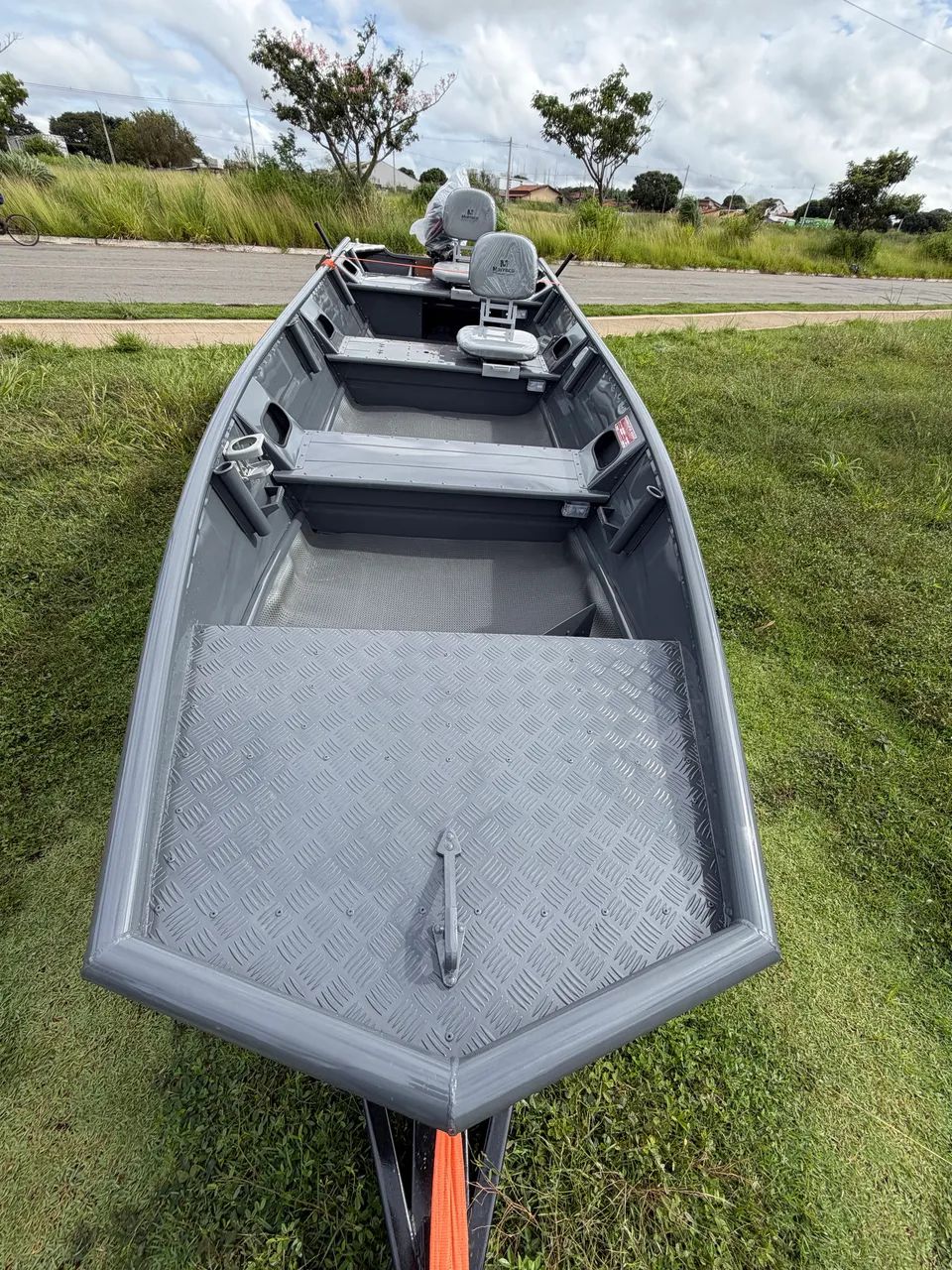 Canoa marreco luxo  e carreta kit promoção  - Foto 2