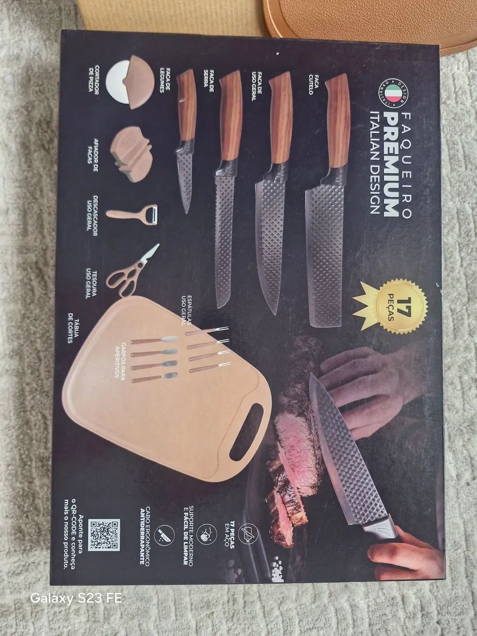 Conjunto Panelas Cerâmicas Novo + Faqueiro  - Foto 5