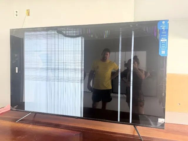 Televisão com tela danificada - Foto 3