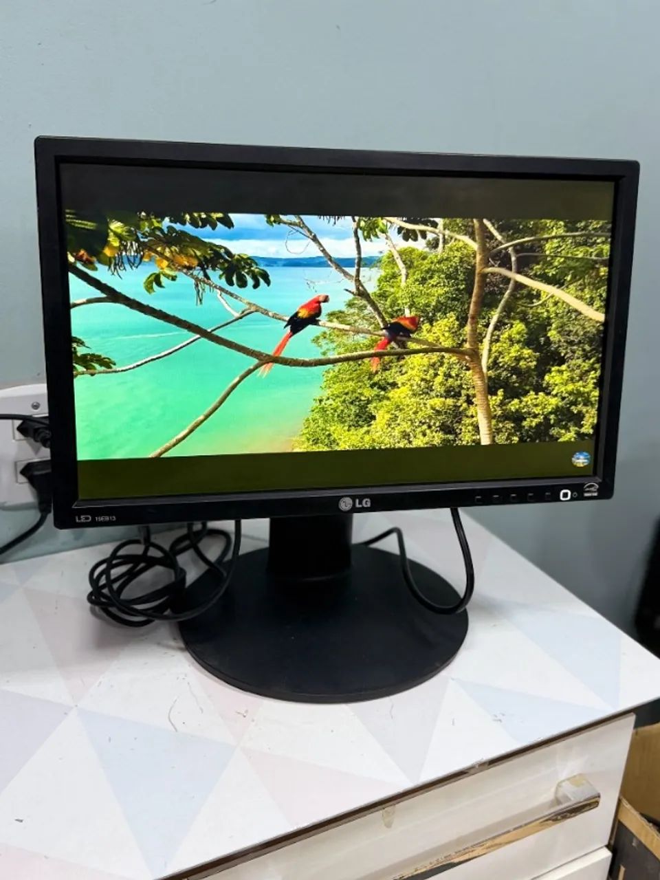 Monitor 19 Polegadas LG E19B13P-B LED VGA e DVI com Ajuste de Altura - Excelente Estado  - Foto 5