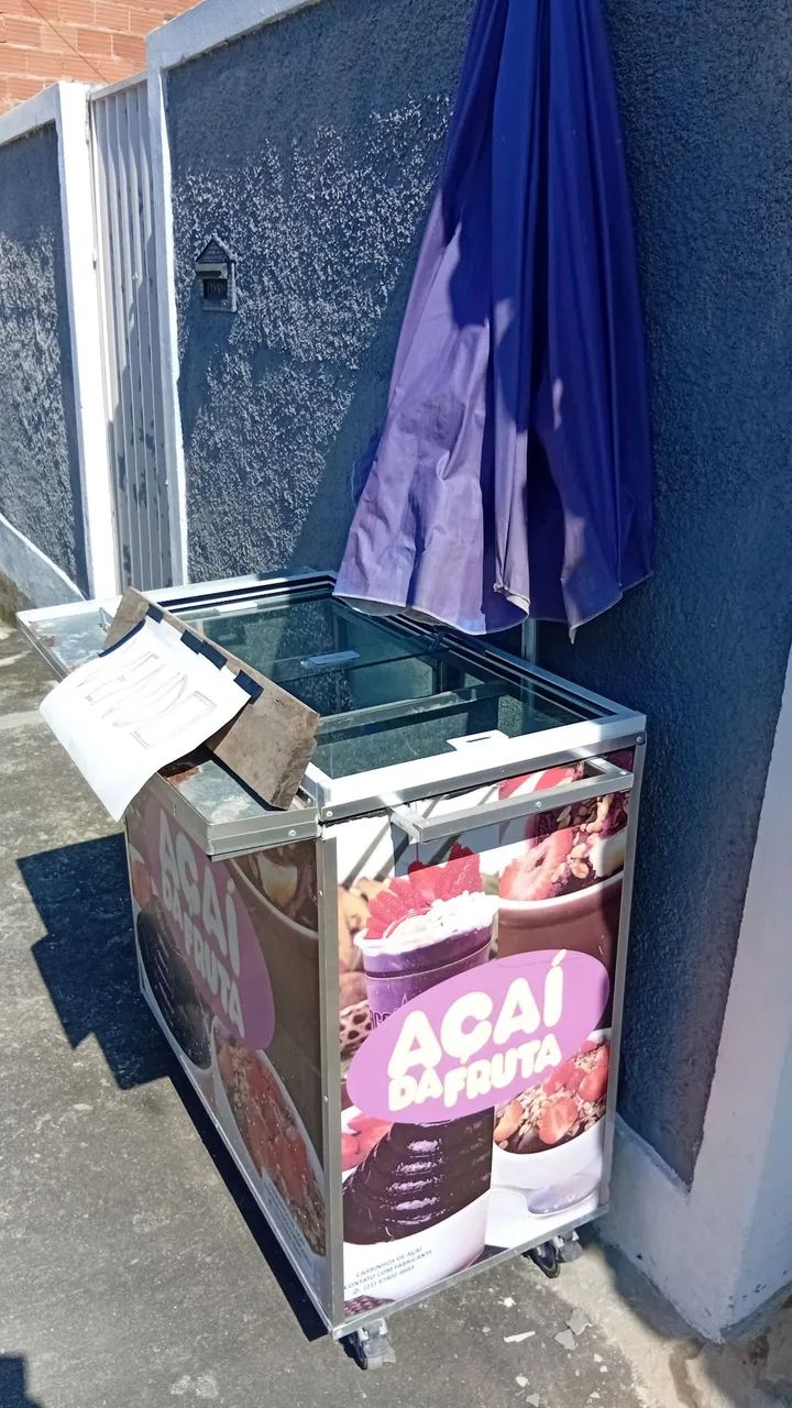 BARRACA DE AÇAI PARA VENDER 