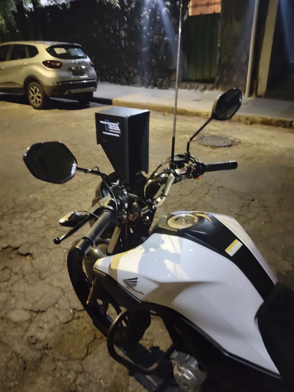 Suporte celular regissuporte, protege seu celular do sol e respingos da chuva. - Foto 4