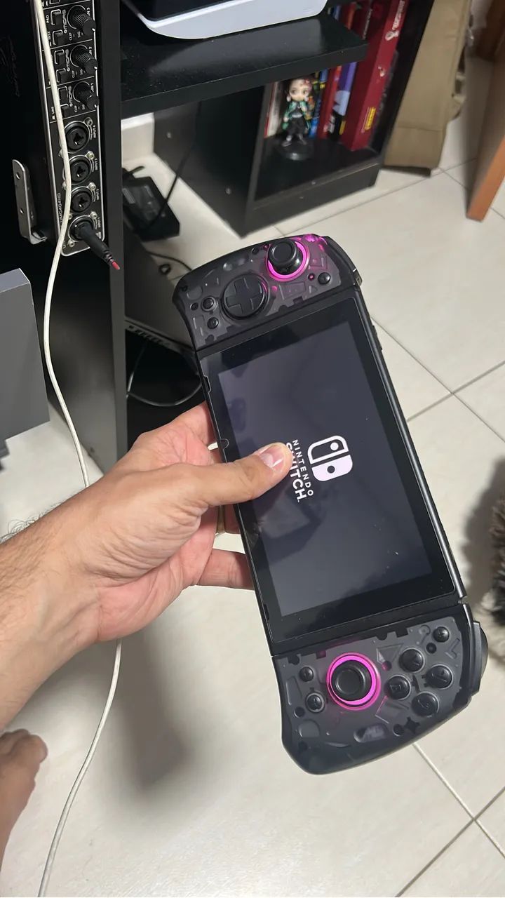 Controle QRD Stellar T5 Hall Effect para Nintendo Switch - Foto 3