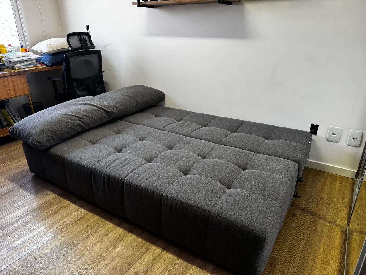 Sofá-cama Tok&Stok Sofo 3 lugares - Excelente estado - Foto 2
