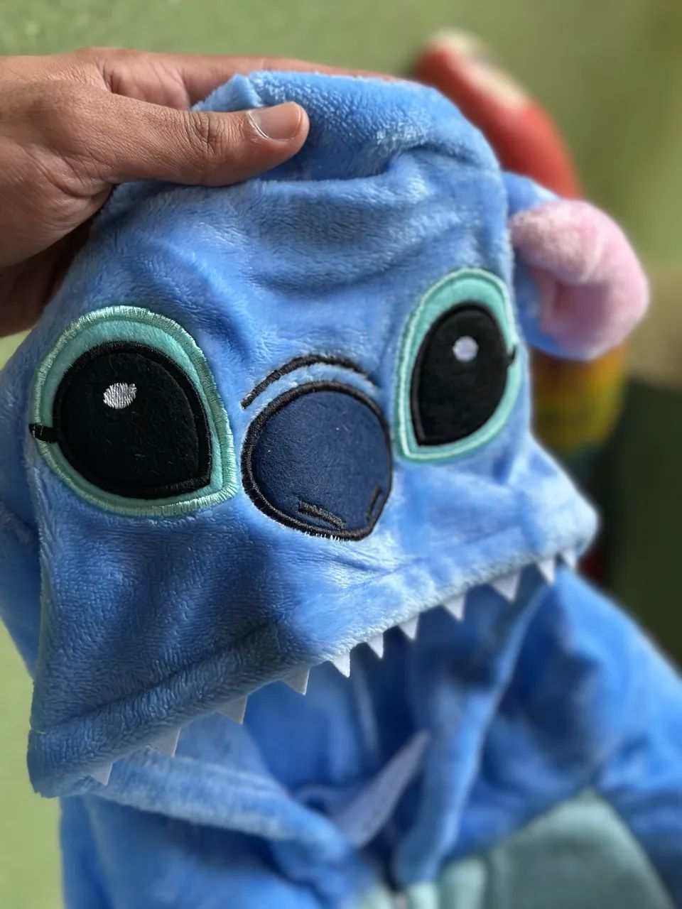 Pijama kigurumi stitch azul - Foto 4