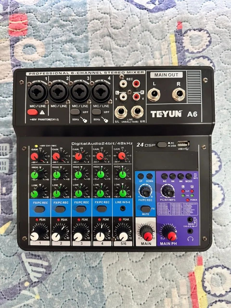 Placa de Audio Teyun A6 (novíssima)  - Foto 2