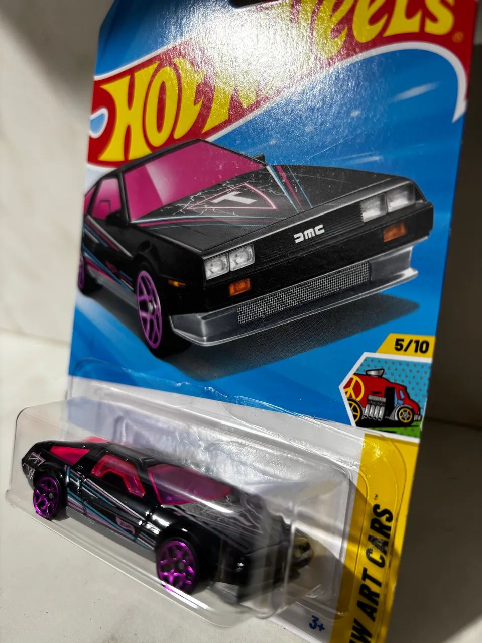 Miniatura Hot Wheels DMC Delorean HYW88 - Mattel - Foto 4