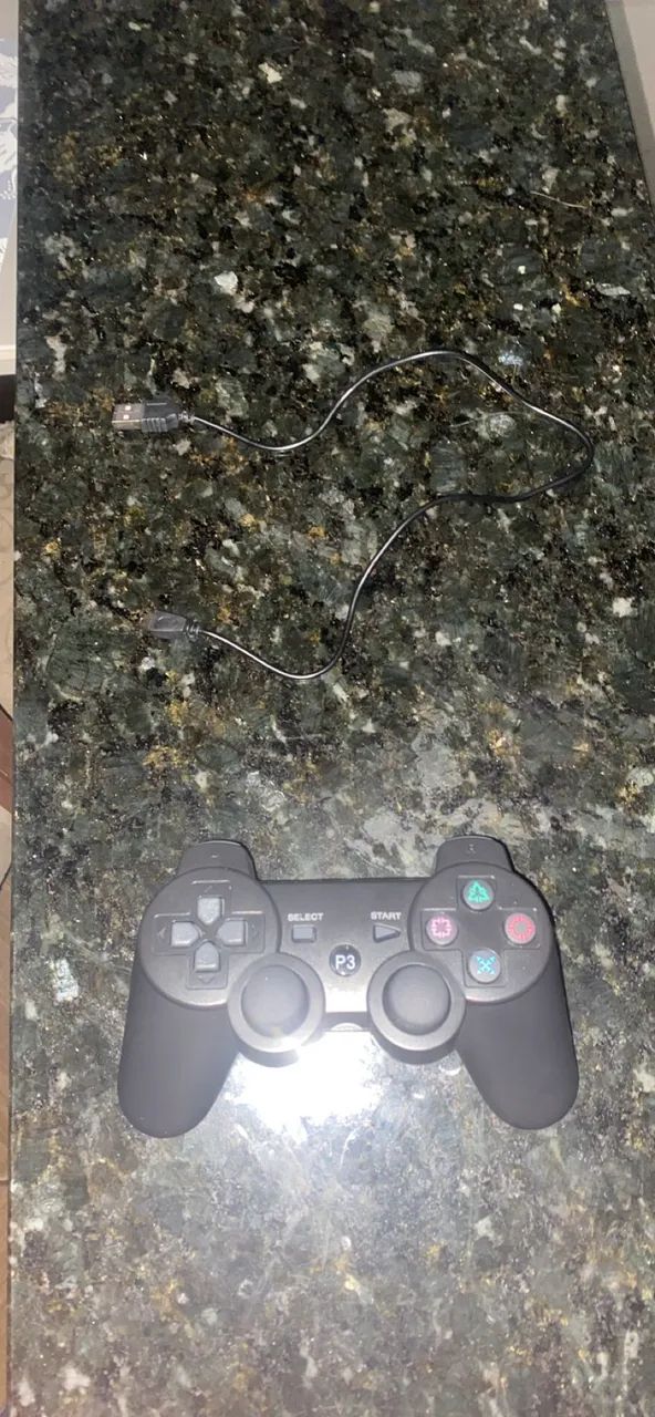 CONTROLE DE PS3 que vira game pad pra Android e XBOX para pc e iPhone - Foto 2