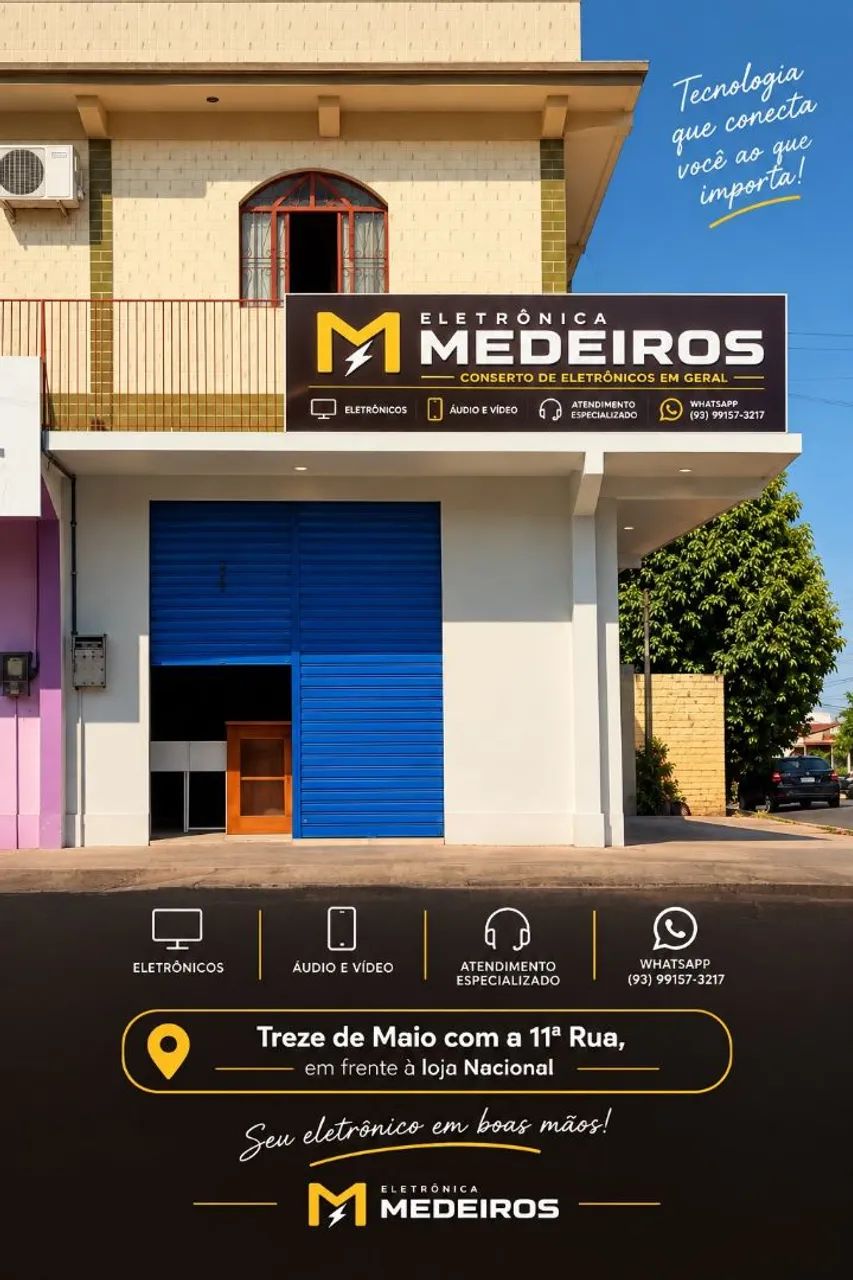 Concerto de aparelhos eletrônicos 