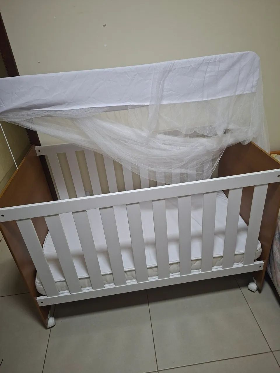 Berço completo, seis meses de uso! - Foto 3