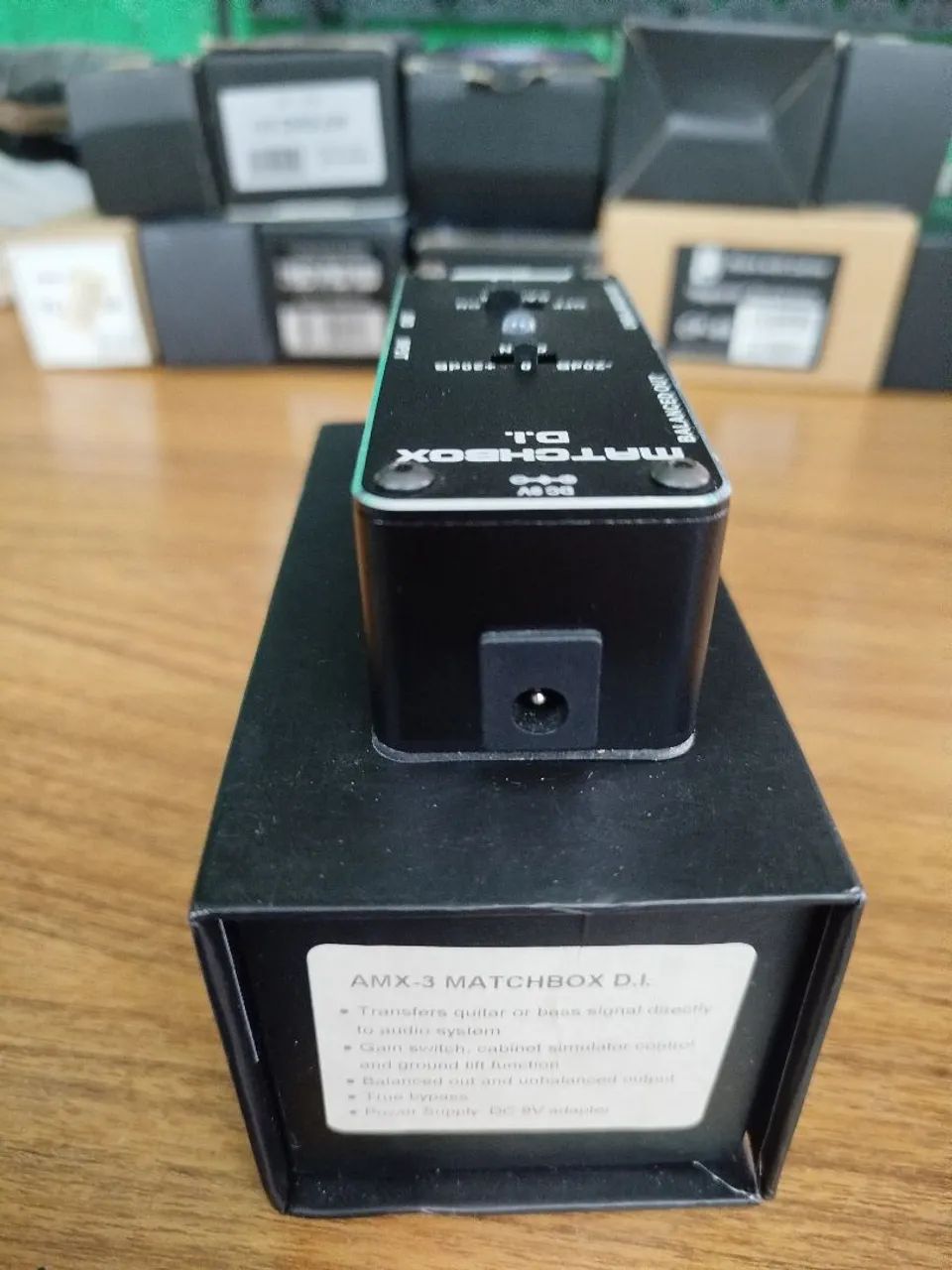 Pedal Tom Sline AMXE Match Box D.I. - Foto 4