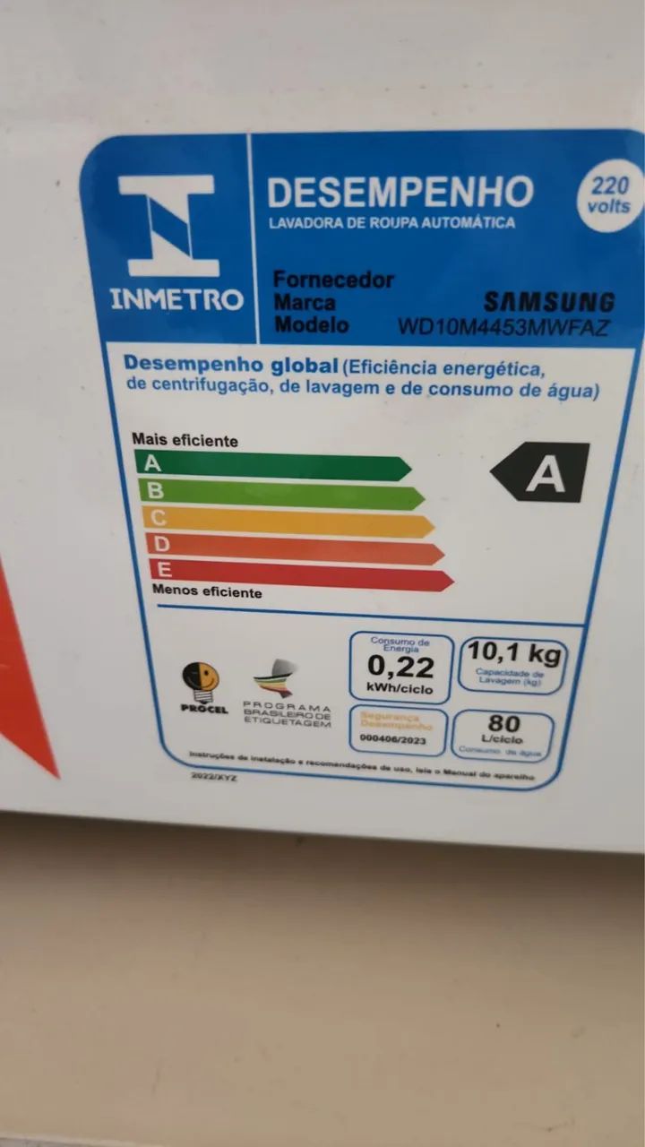 Máquina de lavar e secar Samsung  - Foto 2