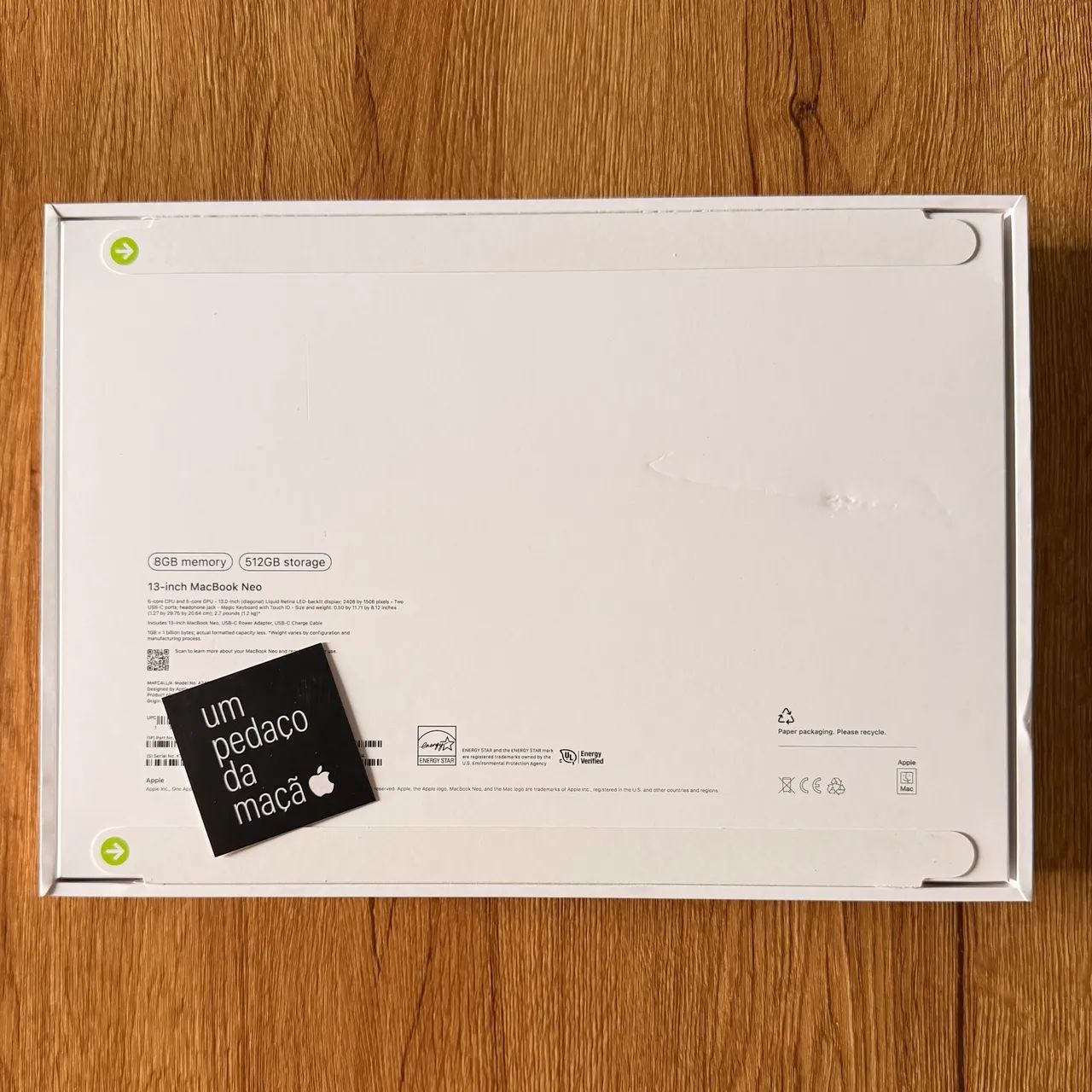 MacBook Neo 512GB com Touch ID Lacrado - Foto 4