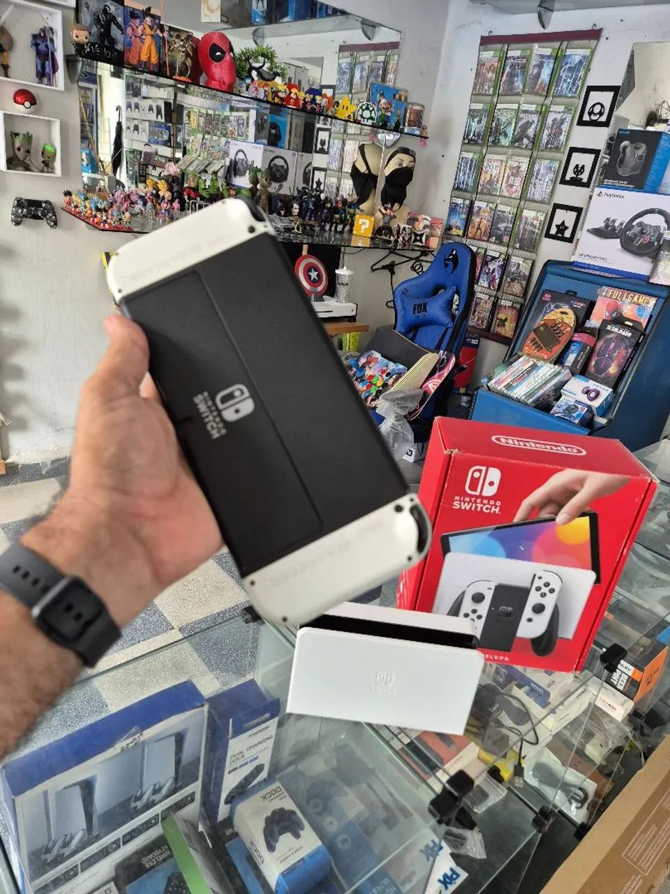 Nintendo Switch OLED Desbloqueado 256GB - Foto 4
