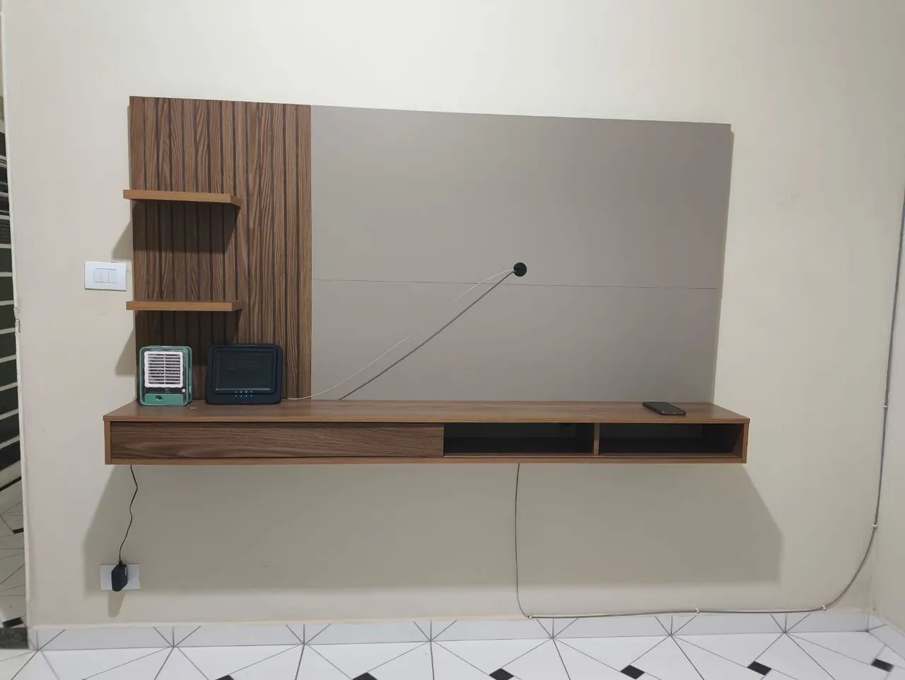 Painel de tv ripado