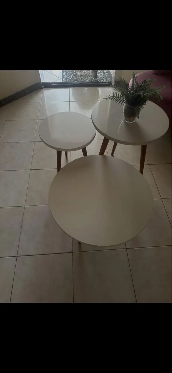 Mesinhas de centro!