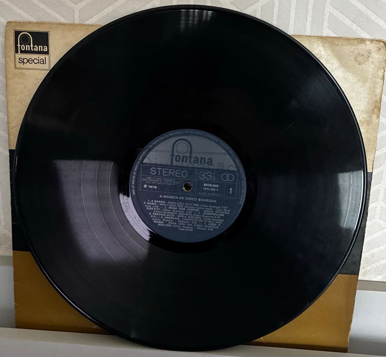 Disco vinil Chico Buarque- A música de Chico Buarque  - Foto 2