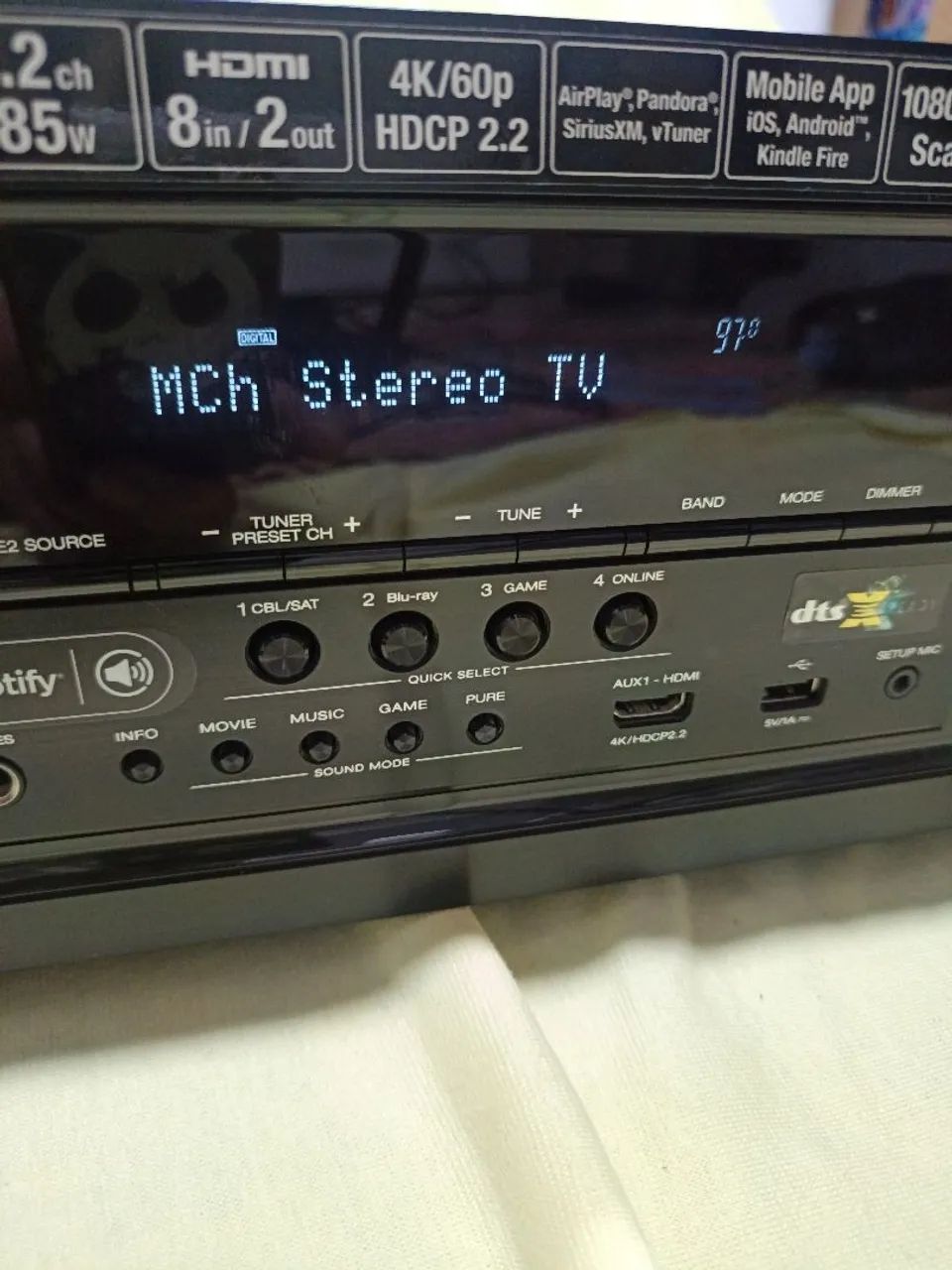 Receiver Denon AVR-S910W