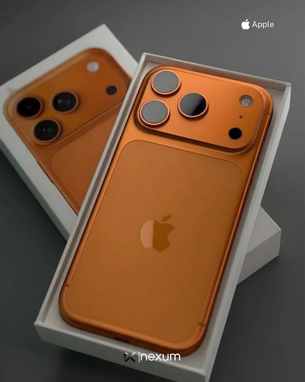 iPhone 17 pro - 256GB Cosmic Orange - Celulares e Smartphones