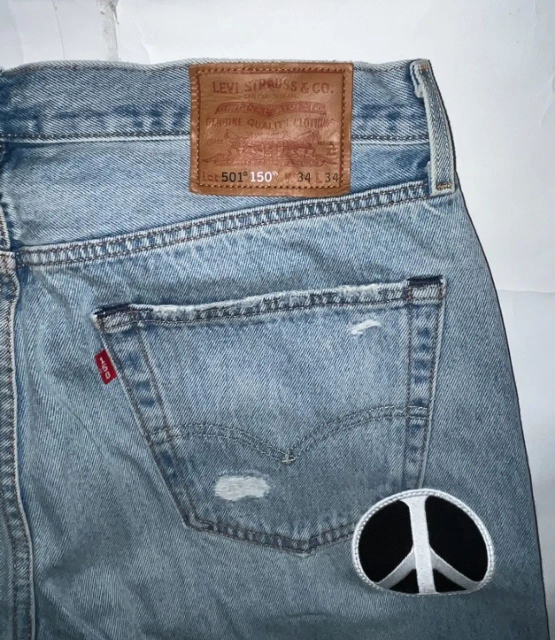 Calça levi's patchwork - Foto 3